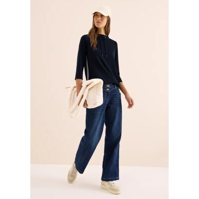 cecil Shirt mit Gallonstreifen - Blau - Damen - Size: XS L XL S M XXL cecil Shirt mit Gallonstreifen - Blau - Damen - Size: XS L XL S M XXL