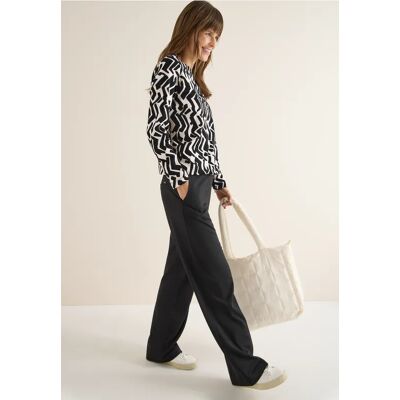 cecil Gemustertes Shirt - Grau - Damen - Size: XXL XS M L S XL cecil Gemustertes Shirt - Grau - Damen - Size: XXL XS M L S XL