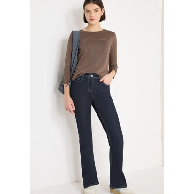 cecil Shirt mit Schmucksteinen - Beige - Damen - Size: XS S XXL XL L cecil Shirt mit Schmucksteinen - Beige - Damen - Size: XS S XXL XL L