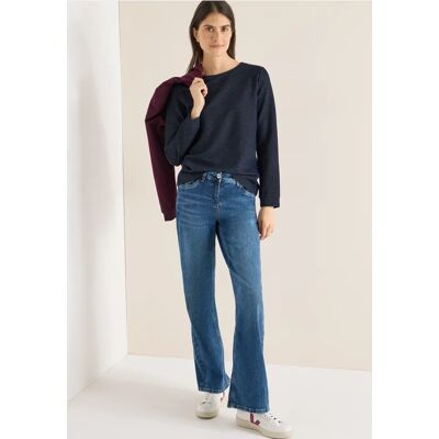 cecil Two Tone Strukturshirt - Blau - Damen - Size: XXL XS L M S XL cecil Two Tone Strukturshirt - Blau - Damen - Size: XXL XS L M S XL