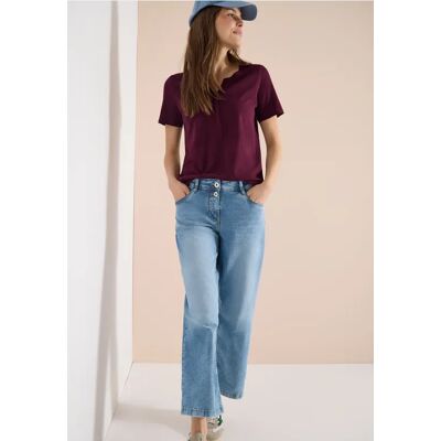 cecil Basic Shirt im Tunika-Look - Rot - Damen - Size: S XL XS L M cecil Basic Shirt im Tunika-Look - Rot - Damen - Size: S XL XS L M