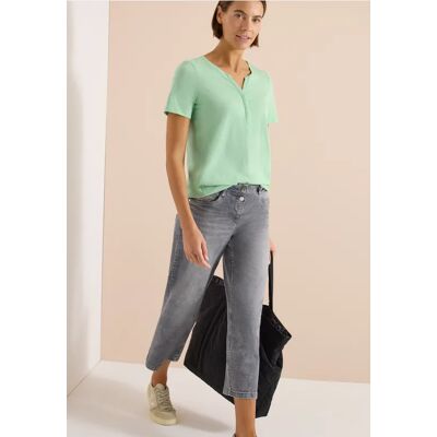 cecil Basic Shirt im Tunika-Look - Grün - Damen - Size: XXL L XL S XS M cecil Basic Shirt im Tunika-Look - Grün - Damen - Size: XXL L XL S XS M