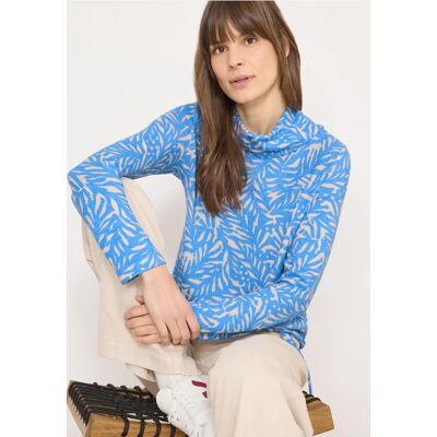 cecil Two-Tone Shirt - Blau - Damen - Size: L XL M XXL S cecil Two-Tone Shirt - Blau - Damen - Size: L XL M XXL S