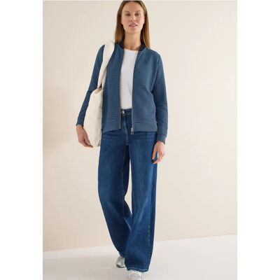 cecil Gestreifte Jacke - Blau - Damen - Size: XXL XS XL S M L cecil Gestreifte Jacke - Blau - Damen - Size: XXL XS XL S M L