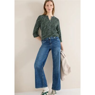 cecil Gemustertes Shirt - Grün - Damen - Size: S XXL XL M L XS cecil Gemustertes Shirt - Grün - Damen - Size: S XXL XL M L XS