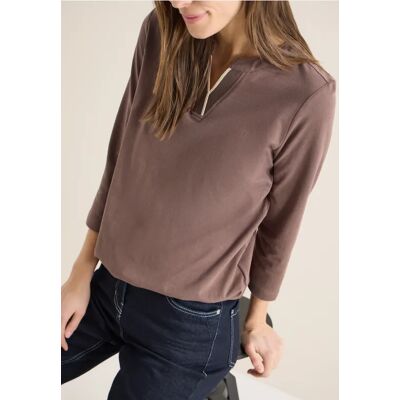 cecil Shirt in Unifarbe - Beige - Damen - Size: XS XXL M S XL L cecil Shirt in Unifarbe - Beige - Damen - Size: XS XXL M S XL L