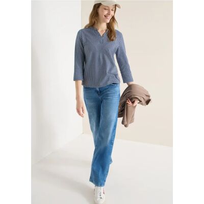 cecil Gestreiftes Shirt - Blau - Damen - Size: M XS XXL L XL S cecil Gestreiftes Shirt - Blau - Damen - Size: M XS XXL L XL S