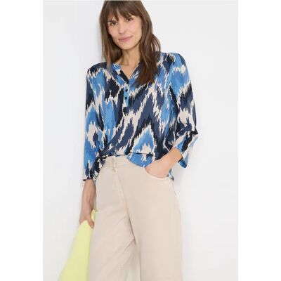 cecil Shirt im Tunika-Look - Blau - Damen - Size: XL M L XS XXL S cecil Shirt im Tunika-Look - Blau - Damen - Size: XL M L XS XXL S