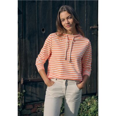 cecil Gestreiftes Shirt - Beige - Damen - Size: S XL M L XS cecil Gestreiftes Shirt - Beige - Damen - Size: S XL M L XS