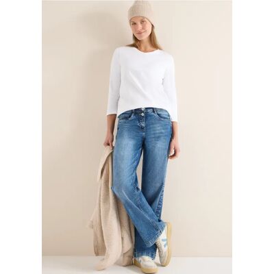 cecil Basic T-Shirt - Weiß - Damen - Size: 3XL XL XXL L cecil Basic T-Shirt - Weiß - Damen - Size: 3XL XL XXL L
