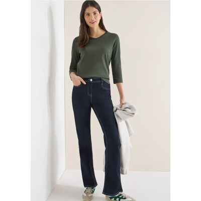 cecil Basic T-Shirt - Grün - Damen - Size: XL XXL M L S cecil Basic T-Shirt - Grün - Damen - Size: XL XXL M L S