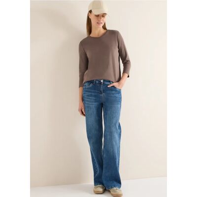 cecil Basic T-Shirt - Beige - Damen - Size: XL 3XL M S L XXL cecil Basic T-Shirt - Beige - Damen - Size: XL 3XL M S L XXL