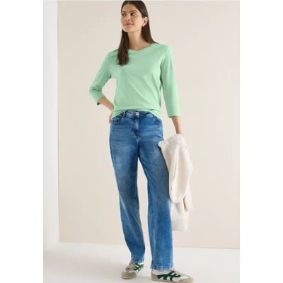 cecil Basic T-Shirt - Grün - Damen - Size: XL S 3XL L M XXL cecil Basic T-Shirt - Grün - Damen - Size: XL S 3XL L M XXL