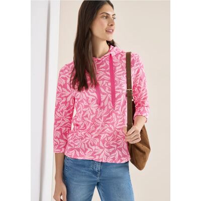 cecil 3/4-Arm Shirt mit floralem Print - Pink - Damen - Size: S XS XXL M L XL cecil 3/4-Arm Shirt mit floralem Print - Pink - Damen - Size: S XS XXL M L XL