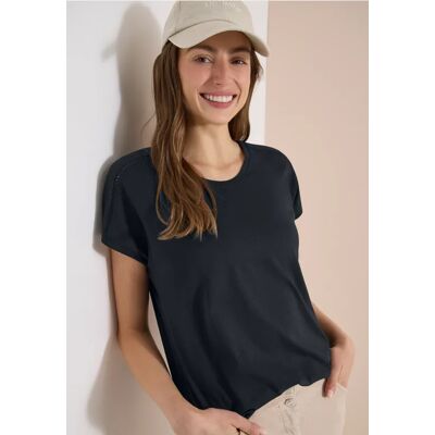 cecil T-Shirt mit V-Neck und Spitzendetail - Grün - Damen - Size: M L XS XXL XL S cecil T-Shirt mit V-Neck und Spitzendetail - Grün - Damen - Size: M L XS XXL XL S