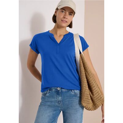 cecil Kurzarm Shirt im Tunika-Look - Blau - Damen - Size: XS XL M S XXL L cecil Kurzarm Shirt im Tunika-Look - Blau - Damen - Size: XS XL M S XXL L
