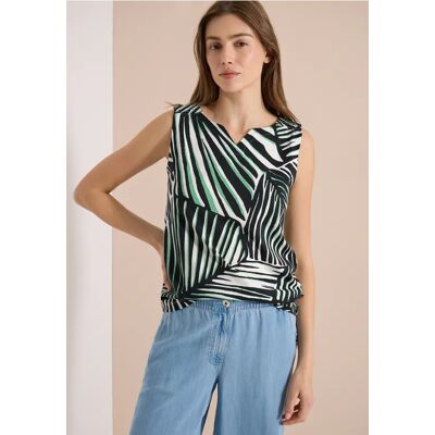 cecil Top aus Jersey mit Grafikprint - Grün - Damen - Size: M XL L S XS XXL cecil Top aus Jersey mit Grafikprint - Grün - Damen - Size: M XL L S XS XXL