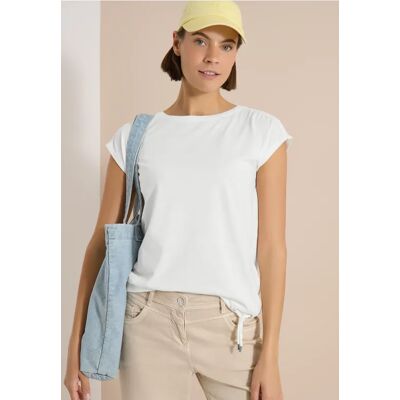 cecil T-Shirt mit Crochet-Details - Weiß - Damen - Size: XL L XS S 3XL XXL M cecil T-Shirt mit Crochet-Details - Weiß - Damen - Size: XL L XS S 3XL XXL M