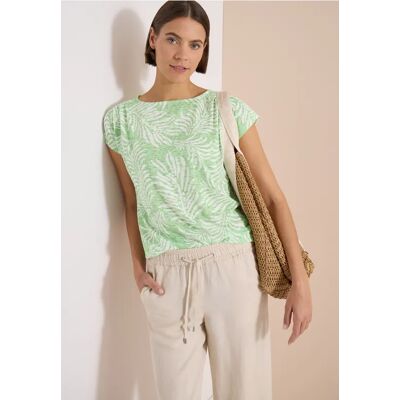 cecil T-Shirt in Ausbrenner-Optik - Grün - Damen - Size: S XXL M L XL 3XL XS cecil T-Shirt in Ausbrenner-Optik - Grün - Damen - Size: S XXL M L XL 3XL XS
