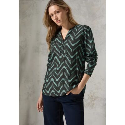 cecil Bedruckte Bluse - Grün - Damen - Size: M XS L XXL XL cecil Bedruckte Bluse - Grün - Damen - Size: M XS L XXL XL