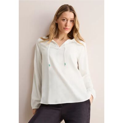 cecil Bluse in Unifarbe - Weiß - Damen - Size: L XL XS XXL cecil Bluse in Unifarbe - Weiß - Damen - Size: L XL XS XXL