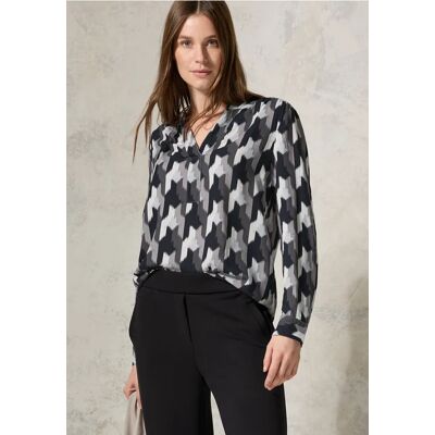 cecil Bedruckte Bluse - Schwarz - Damen - Size: L S XL M XS XXL cecil Bedruckte Bluse - Schwarz - Damen - Size: L S XL M XS XXL