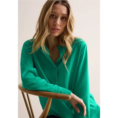 cecil Bluse in Unifarbe - Grün - Damen - Size: XS XXL L XL cecil Bluse in Unifarbe - Grün - Damen - Size: XS XXL L XL