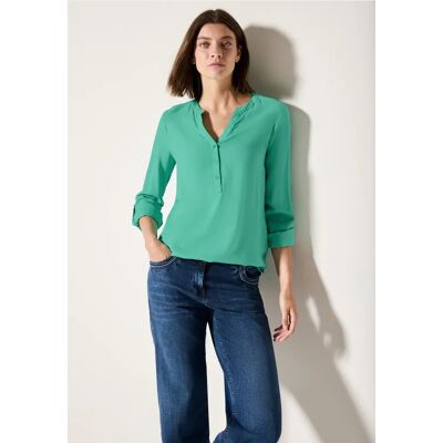 cecil Bluse in Unifarbe - Grün - Damen - Size: XXL L S XL M cecil Bluse in Unifarbe - Grün - Damen - Size: XXL L S XL M