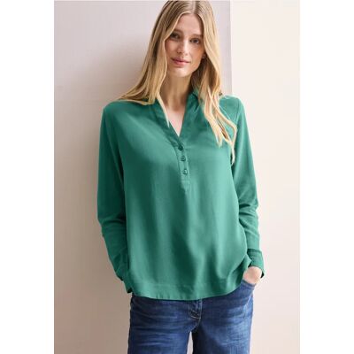 cecil Bluse in Unifarbe - Grün - Damen - Size: XL XXL XS L S M cecil Bluse in Unifarbe - Grün - Damen - Size: XL XXL XS L S M