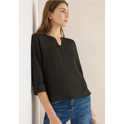 cecil Bluse in Unifarbe - Grün - Damen - Size: XL M XXL S L XS cecil Bluse in Unifarbe - Grün - Damen - Size: XL M XXL S L XS