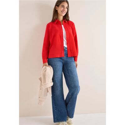 cecil Cord Hemdbluse - Orange - Damen - Size: XXL M L XL cecil Cord Hemdbluse - Orange - Damen - Size: XXL M L XL