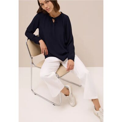 cecil Crepe Bluse - Blau - Damen - Size: XL XXL XS M L cecil Crepe Bluse - Blau - Damen - Size: XL XXL XS M L