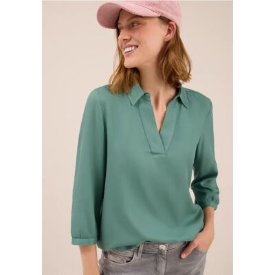 cecil Bluse in Unifarbe - Grün - Damen - Size: XL XXL S XS M L cecil Bluse in Unifarbe - Grün - Damen - Size: XL XXL S XS M L