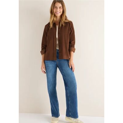 cecil Cord Hemdbluse - Braun - Damen - Size: L XL XXL cecil Cord Hemdbluse - Braun - Damen - Size: L XL XXL