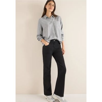 cecil Streifen Flanell-Hemdbluse - Grau - Damen - Size: XXL XL L M cecil Streifen Flanell-Hemdbluse - Grau - Damen - Size: XXL XL L M