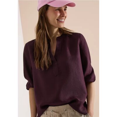 cecil 3/4-Arm Tunika aus reinem Leinen - Rot - Damen - Size: XS L M XL S XXL cecil 3/4-Arm Tunika aus reinem Leinen - Rot - Damen - Size: XS L M XL S XXL