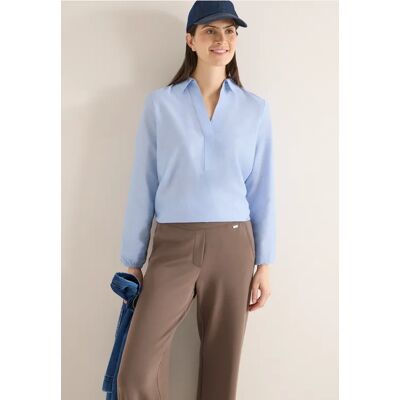 cecil Bluse in Unifarbe - Blau - Damen - Size: M XXL XL XS L S cecil Bluse in Unifarbe - Blau - Damen - Size: M XXL XL XS L S