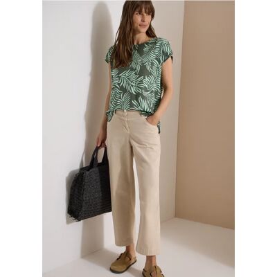 cecil Dropped Shoulder Shirt mit Print - Grün - Damen - Size: S 3XL XL XS XXL L M cecil Dropped Shoulder Shirt mit Print - Grün - Damen - Size: S 3XL XL XS XXL L M