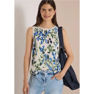 cecil Blusentop mit Rundhals und Print - Beige - Damen - Size: XL L XXL cecil Blusentop mit Rundhals und Print - Beige - Damen - Size: XL L XXL