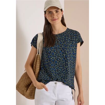 cecil Dropped Shoulder Blusenshirt mit Knoten - Grün - Damen - Size: 3XL M L XS XL XXL S cecil Dropped Shoulder Blusenshirt mit Knoten - Grün - Damen - Size: 3XL M L XS XL XXL S