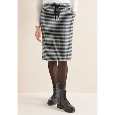 cecil Jacquard Rock - Schwarz - Damen - Size: L XXL XS M S XL cecil Jacquard Rock - Schwarz - Damen - Size: L XXL XS M S XL
