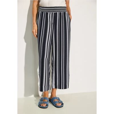 cecil Hose im Loose Fit - Blau - Damen - Size: XXL XL L cecil Hose im Loose Fit - Blau - Damen - Size: XXL XL L