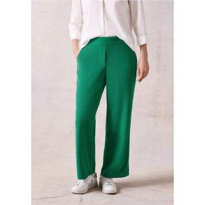cecil Cord-Hose im Loose Fit - Grün - Damen - Size: S M XL XXL L cecil Cord-Hose im Loose Fit - Grün - Damen - Size: S M XL XXL L