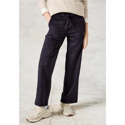 cecil Hose in Velours-Optik - Grau - Damen - Size: XL L cecil Hose in Velours-Optik - Grau - Damen - Size: XL L