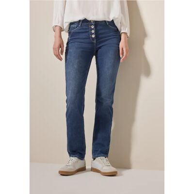 cecil Straight Leg Jeans - Blau - Damen - Size: 31 27 33 34 25 31 34 32 33 36 25 26 27 28 30 29 36 cecil Straight Leg Jeans - Blau - Damen - Size: 31 27 33 34 25 31 34 32 33 36 25 26 27 28 30 29 36