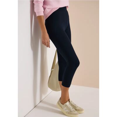 cecil Basic 3/4 Leggings - Blau - Damen - Size: XS XL S M L XXL cecil Basic 3/4 Leggings - Blau - Damen - Size: XS XL S M L XXL