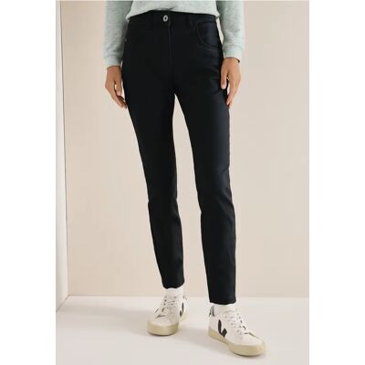 cecil Hose im Leder-Look - Schwarz - Damen - Size: 28 34 36 25 32 30 33 cecil Hose im Leder-Look - Schwarz - Damen - Size: 28 34 36 25 32 30 33