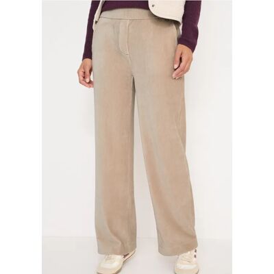 cecil Wide Leg Cordhose - Beige - Damen - Size: XL L XXL M cecil Wide Leg Cordhose - Beige - Damen - Size: XL L XXL M