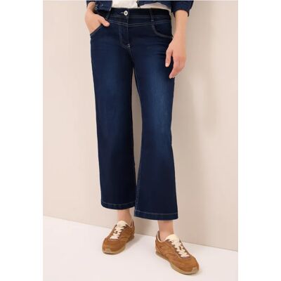 cecil Wide Leg Jeans - Blau - Damen - Size: 33 36 32 34 cecil Wide Leg Jeans - Blau - Damen - Size: 33 36 32 34