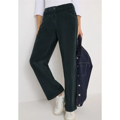 cecil Wide Leg Cordhose - Grün - Damen - Size: 34 36 28 32 31 34 34 32 36 36 33 30 30 32 33 33 38 cecil Wide Leg Cordhose - Grün - Damen - Size: 34 36 28 32 31 34 34 32 36 36 33 30 30 32 33 33 38